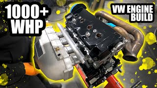 Our 1000 Horsepower Volkswagen Engine Build [upl. by Awuhsoj299]