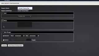 How To Configure a Contact Tracing Report [upl. by Nett]