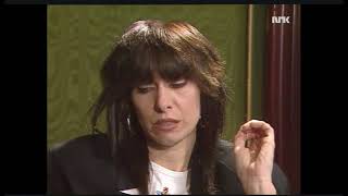 Interview with Chrissie Hynde on Norwegian television 1990 [upl. by Mcgraw788]