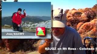 FrankK0JQZs First DX SOTA Contact from Mt Rosa  Colorado 11565 [upl. by Dara]