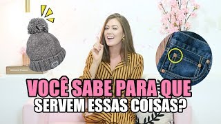 COISAS QUE VOCÊ NÃO SABE PARA QUE SERVEM  Vitória Portes [upl. by Alene486]