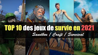 TOP 10 DES JEUX DE SURVIE 2021 [upl. by Charleton850]