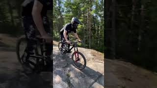 Insane Bikepark in Sweden 😱 looseriders mtb mountainbike freeride kisabikepark [upl. by Lorrimer]