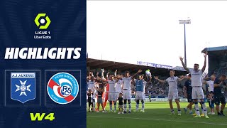 AJ AUXERRE  RC STRASBOURG ALSACE 1  0  Highlights  AJA  RCSA  20222023 [upl. by Aciraj749]