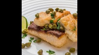 PanFried Cod with Capers [upl. by Carrillo322]