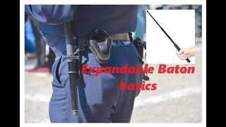 Expandable Baton basics [upl. by Neela]