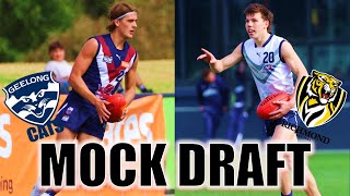 2024 AFL Mock Draft 1st Round [upl. by Halsted225]