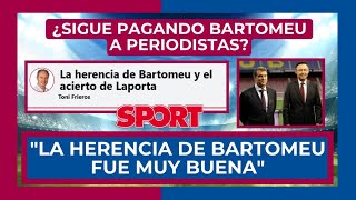 🔵🚨 ¡FRIEROS ASEGURA QUE LA HERENCIA DE BARTOMEU FUE BUENA 🚨🔵 ¡Y QUE LAPORTA ACERTÓ EN COPIARLE 😂 [upl. by Kcoj]