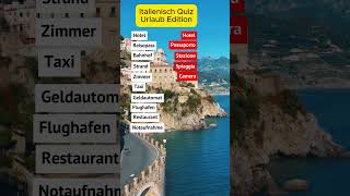 Italienisch Urlaubsquiz shorts quiz sprachen [upl. by Hescock]