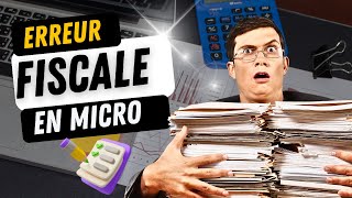 Erreur fiscale en microentreprise comment faire [upl. by Lonne367]