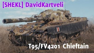 World of Tanks  T95FV4201 Chieftain  14 patch Gameplay [upl. by Johnston227]