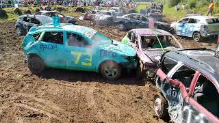 BuscoBush Demo Derby 4 Stock Heat 9124 Churubusco NY [upl. by Adnilg394]