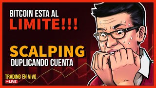 😲​🚨​BITCOIN al LIMITE RESISTIRA LOS 50K SCALPING con ALERTAS de BOT  TRADING EN VIVO ⏰​V93 [upl. by Annahsal]