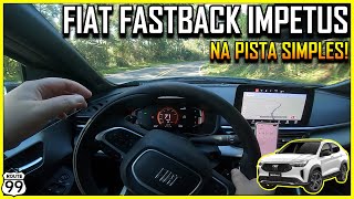 FIAT FASTBACK NA PISTA SIMPLES MANDOU BEM DEMAIS  CANAL ROUTE 99 [upl. by Courtnay]