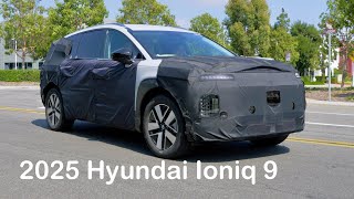 3 Rows 2025 Hyundai Ioniq 9 spotted in US [upl. by Michael]