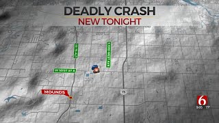 Tulsa Man Dies After Car Crash In Creek County OHP Says [upl. by Oirtemed]