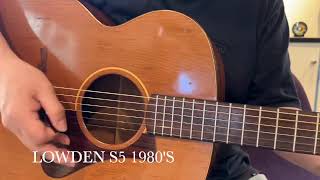 Lowden S5 1980s auldguitars5629 [upl. by Annovahs337]