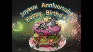 ANNIVERSAIRE cartes virtuelles [upl. by Gilbye]