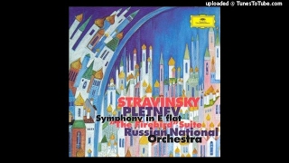 Igor Stravinsky  Symphony in Eflat major Op 1 190507 [upl. by Anatole]