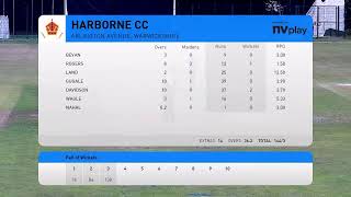 Leamington CC 1st XI Vs Harborne CC [upl. by Ahsikad838]