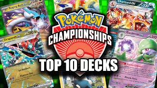 Top 10 BEST Pokemon TCG Decks For NAIC 2024 Tournament Twilight Masquerade Meta [upl. by Darell]