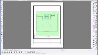 Mise en page  cartouche autocad 2008 [upl. by Allerbag]