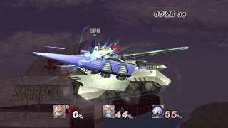 TAS Foxs Final Smash Sound Modification ROAD ROLLER DA and WRYYY [upl. by Atworth]