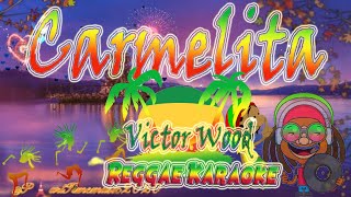 Carmelita  Victor Wood  DJ John Paul REGGAE Cha Cha Karaoke version [upl. by Noinatrad361]