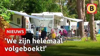 Topdrukte op de Brabantse campings  Omroep Brabant [upl. by Nollaf]