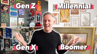 Gen Z vs Millennial vs Gen X vs Boomer  Interior Design Trends [upl. by Kisor854]