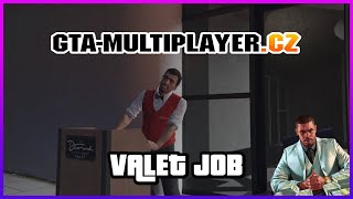 Valet Job  WTLS FiveM  GTAMULTIPLAYERCZ [upl. by Audris]