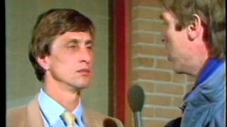 België vs Nederland 16101985 einde match interviews hoogtepunten amp nabeschouwing [upl. by Ekusuy]