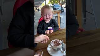 When your toddler is a distinguished gentleman ☕️🥺 🎥 TT gunnertheketokid [upl. by Atram]