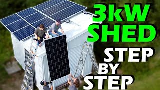 DIY  3kW Solar Panel System Installation  Step by Step [upl. by Mitzie]