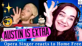 Home Free  Sea Shanty Medley  Opera Singer Reacts [upl. by Aihsiym]