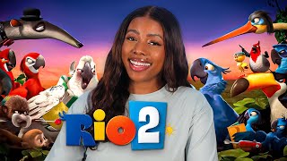 I Watched RIO 2 For The First Time And Its A Pretty Good Sequel 💙 Movie Reaction [upl. by Halimeda]