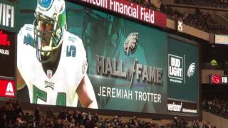 Jerehmiah Trotter and Merrill Reese Eagles Hall of Fame Induction [upl. by Garris356]