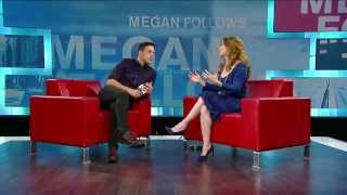 Megan Follows on George Stroumboulopoulos Tonight INTERVIEW [upl. by Nelan]