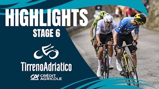 Tirreno Adriatico 2024  Stage 6 Highlights [upl. by Charpentier325]