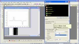 Peak Analysis Origin Fitting Multiple Peaks with Peak Analyzer [upl. by Otrebmal]