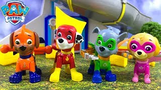 DIE SUPERWELPEN VON PAW PATROL  AUSRÜSTUNGEN amp BEACH SKATE SHOP MIT MARSHALL UND RUBBLE [upl. by Ekusuy]