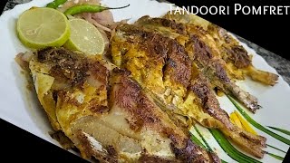 Tandoori Pomfret Restaurant style Quick and Easy Recipe cookingwithsanchita [upl. by Adahs]