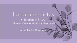 Jumalateenistus 6102024 [upl. by Atiz]