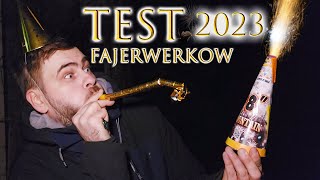 TEST FAJERWERKÓW 2023 [upl. by Sdlonyer]