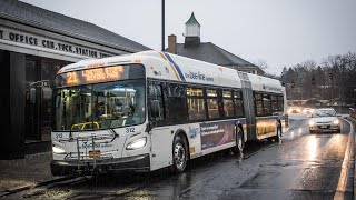 Westchester BeeLine System Central Park Avenue Rt 100 amp Tuckahoe Road [upl. by Scevour]