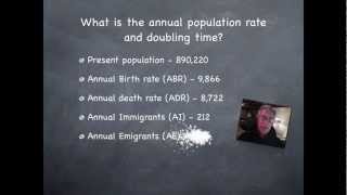 fertility rates and doubling timem4v [upl. by Ferna94]