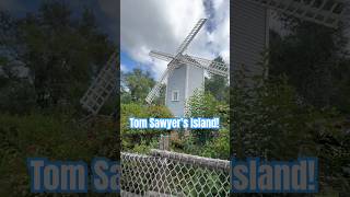 BEAUTIFUL WINDMILL tomsawyerisland magickingdom disney trending viralshort youtubeshort [upl. by Alard468]