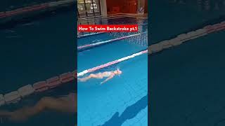 Good Exercise For BackstrokeLearn How to Swim backstrokePART 1 [upl. by Alet700]