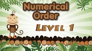 Learn Numbers Numerical Order LEVEL 1 [upl. by Ayikat]