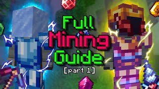 Full Mining Guide Part 1 Gear  Hypixel Skyblock [upl. by Seow466]